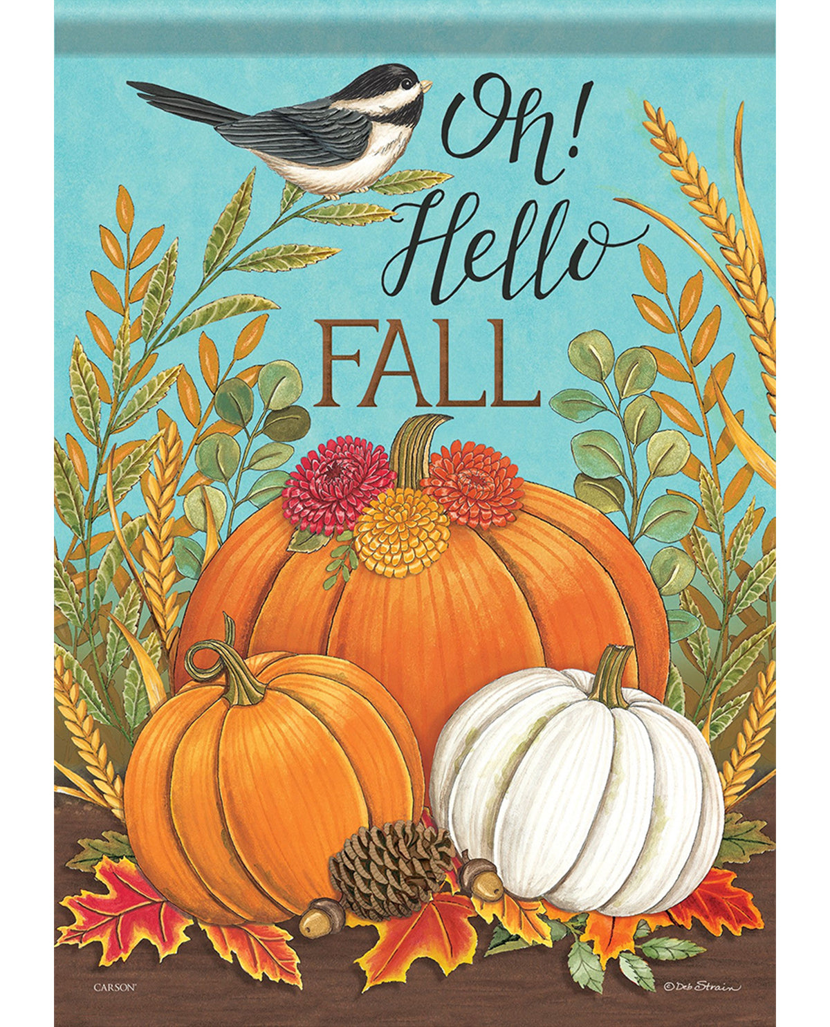 Carson Oh, Hello Fall Garden Flag
