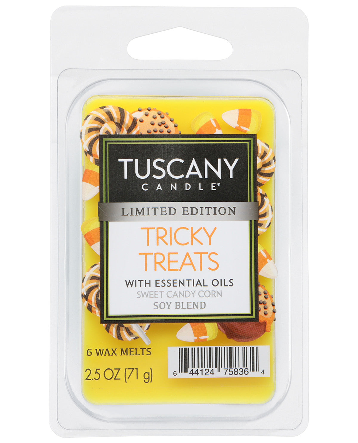 Tuscany Candle 2.5oz Tricky Treats Wax Melt