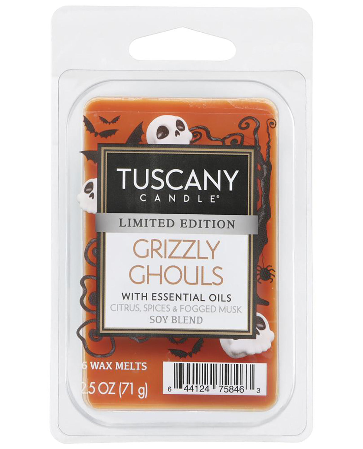 Tuscany Candle 2.5oz Grizzly Ghouls