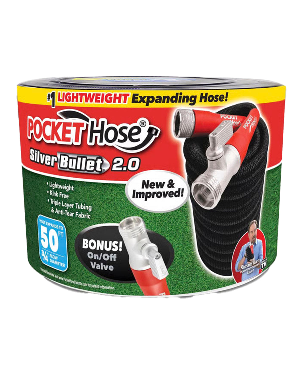 50ft Pocket Hose 2.0