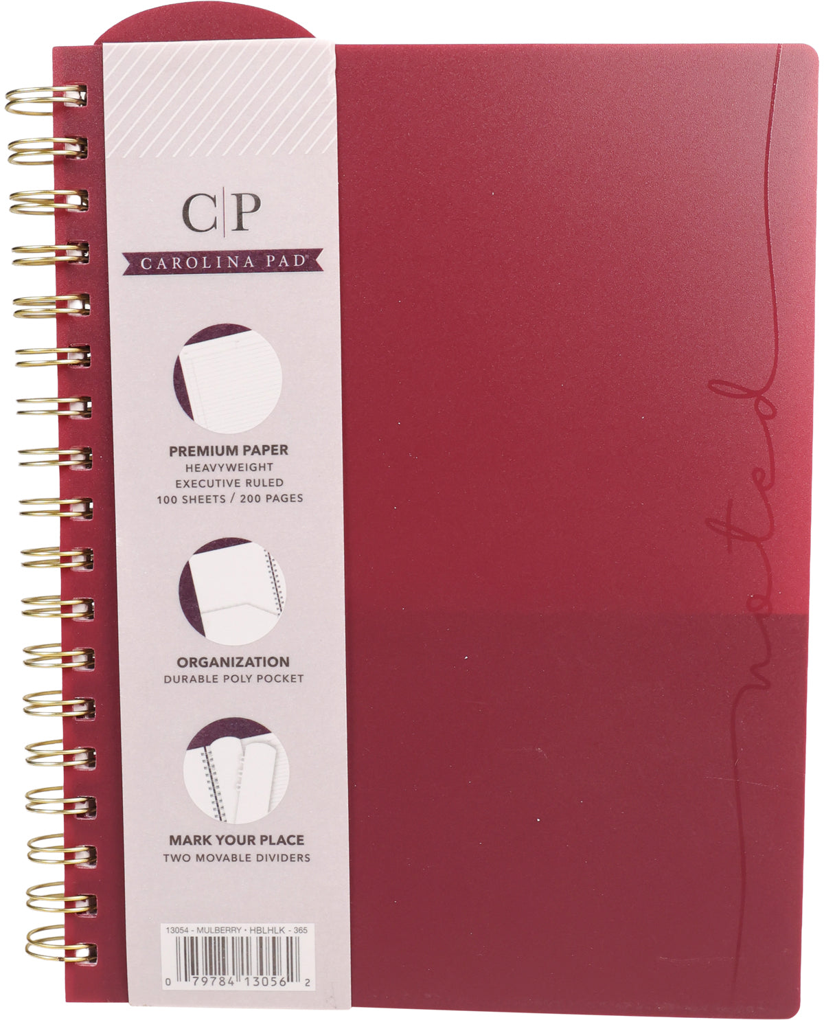 Carolina Pad Noted Neutrals Ideal Book