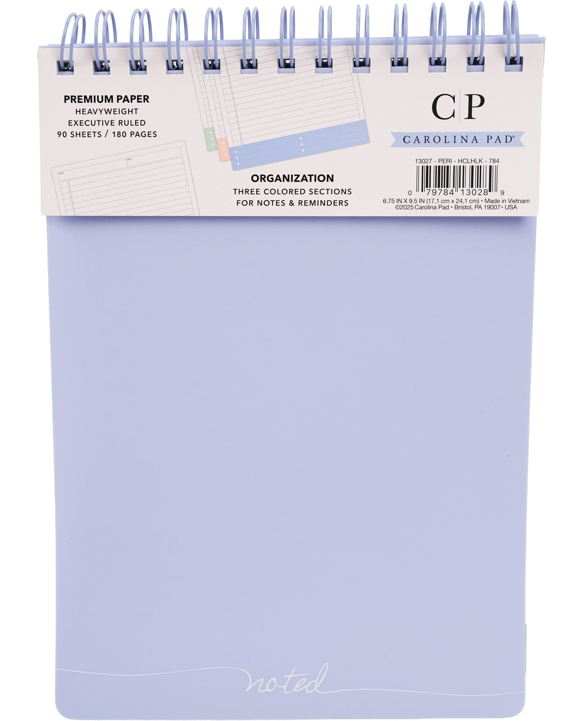 Noted Top Wire Notebook