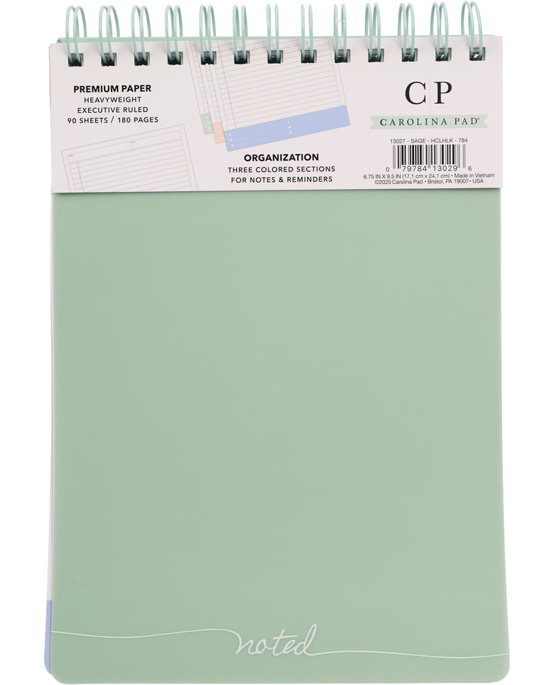 Noted Top Wire Notebook