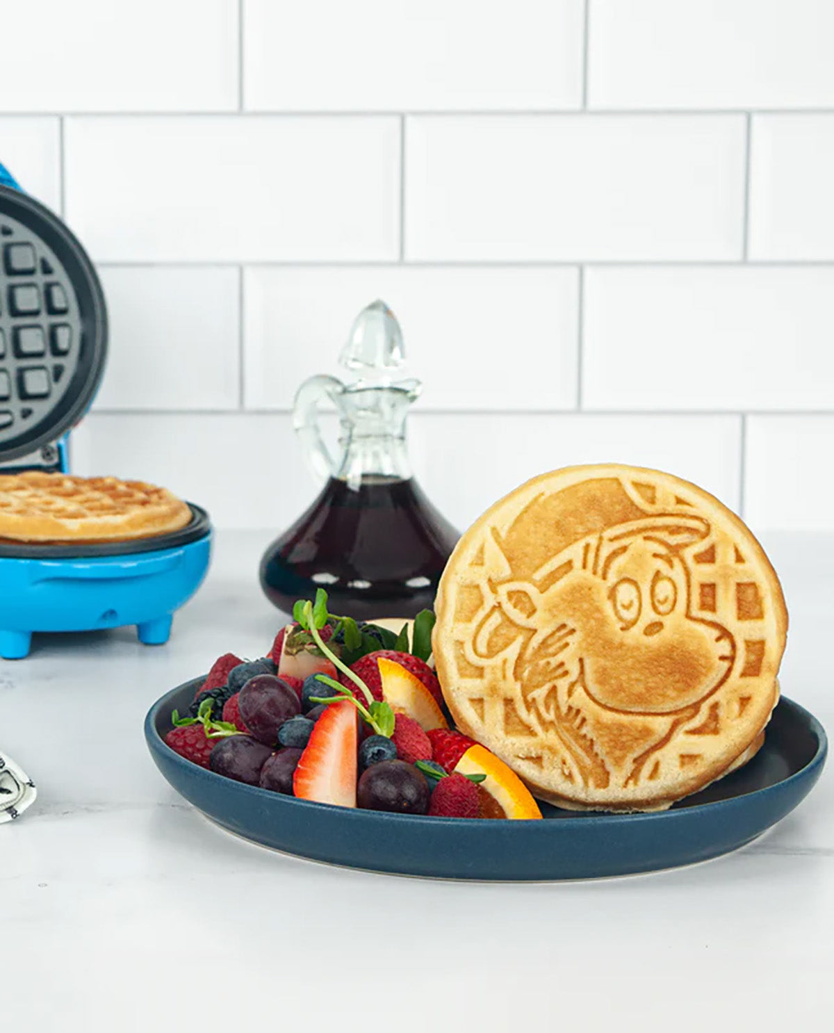 Dr Seuss Cat In The Hat Mini Waffle Maker
