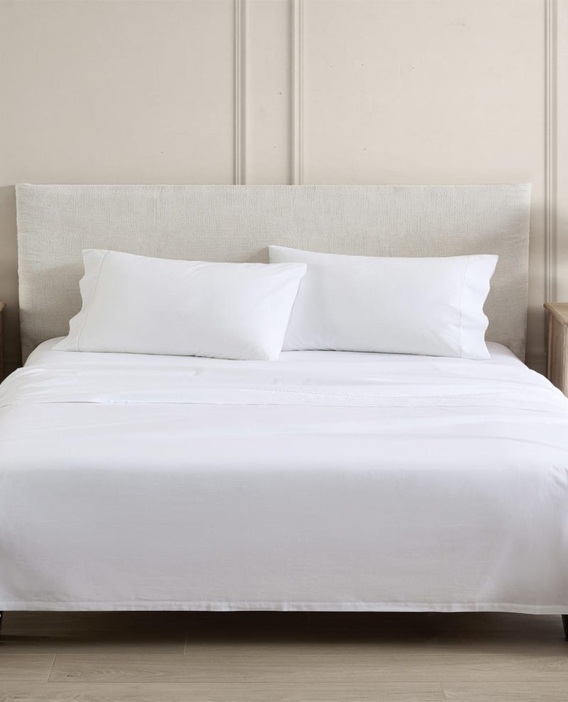 Lily Pond Leaf Beige Queen Sheet Set