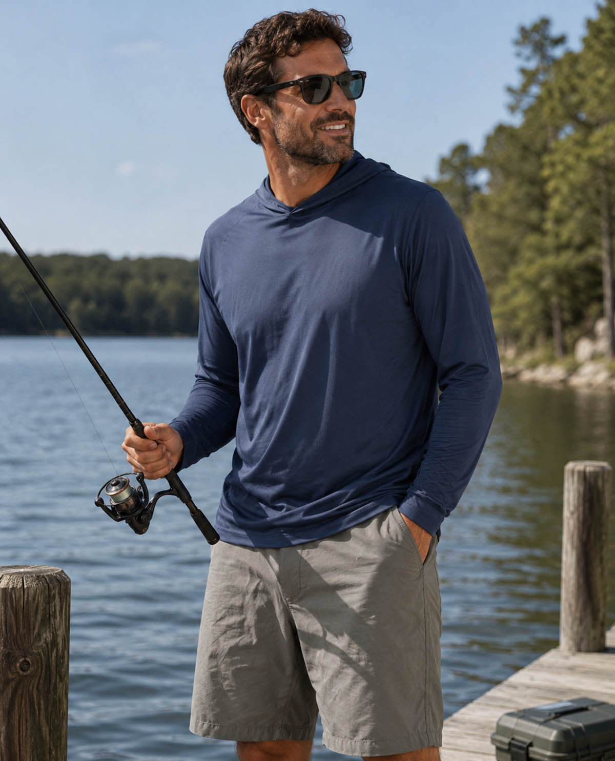 Lands End Perfect Nylon Short Olive