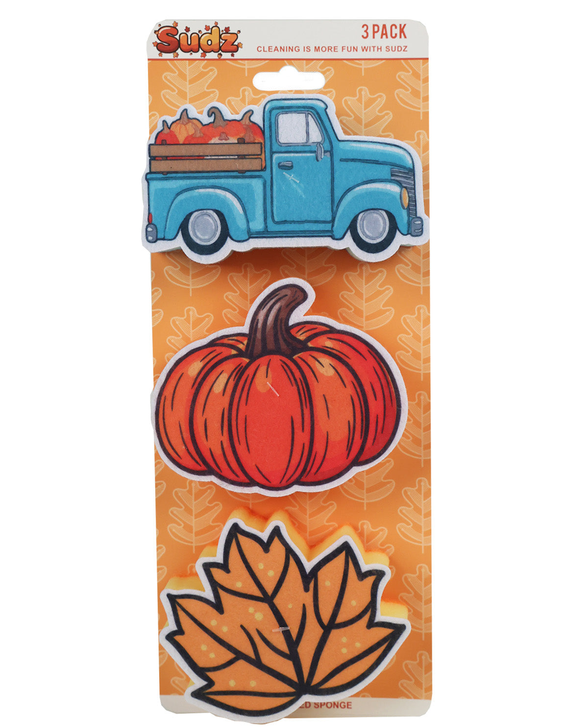 Sudz Fall Harvest Sponge Set of 3