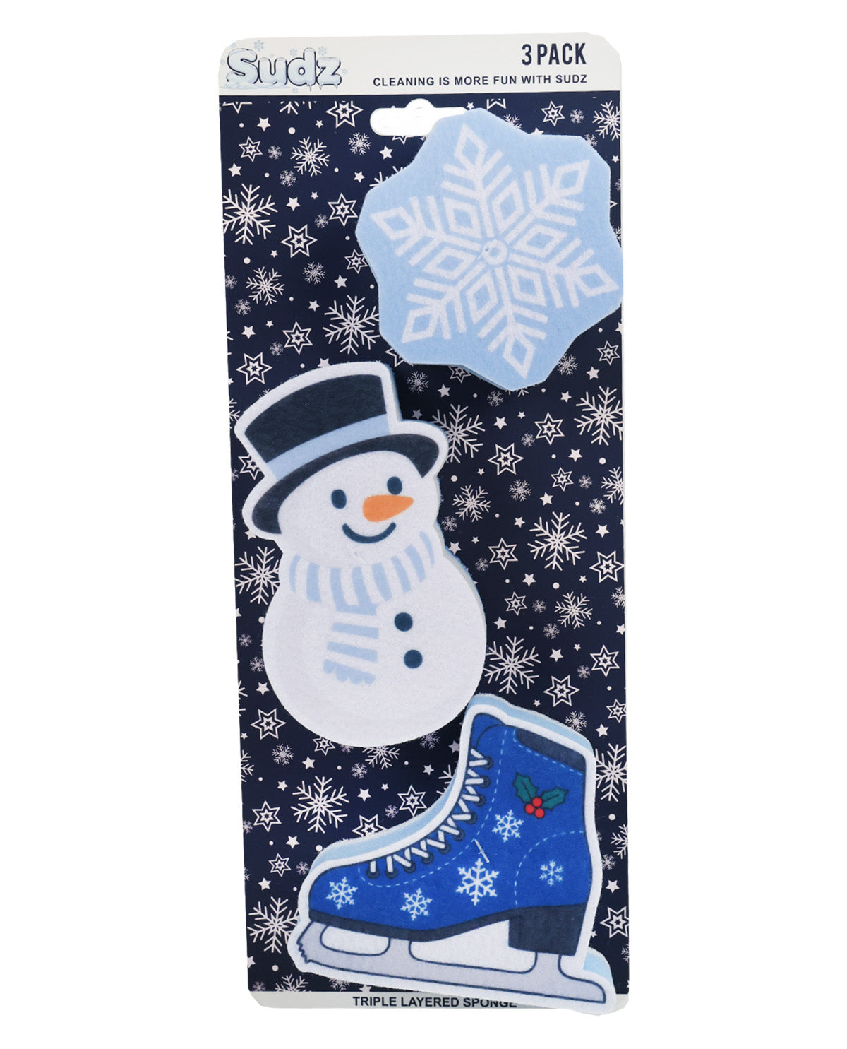Sudz Winter Wonderland Sponge Set of 3