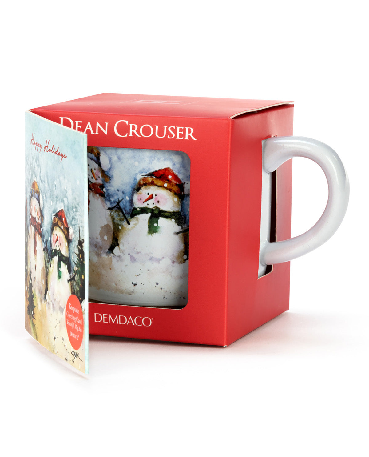 Snowmen Mug & Card Set