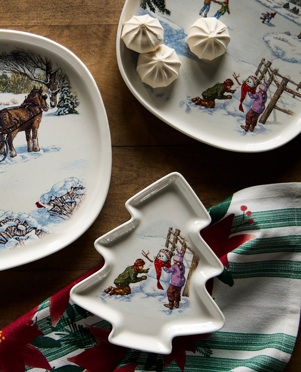 Winter Wonderland Ceramic Plate