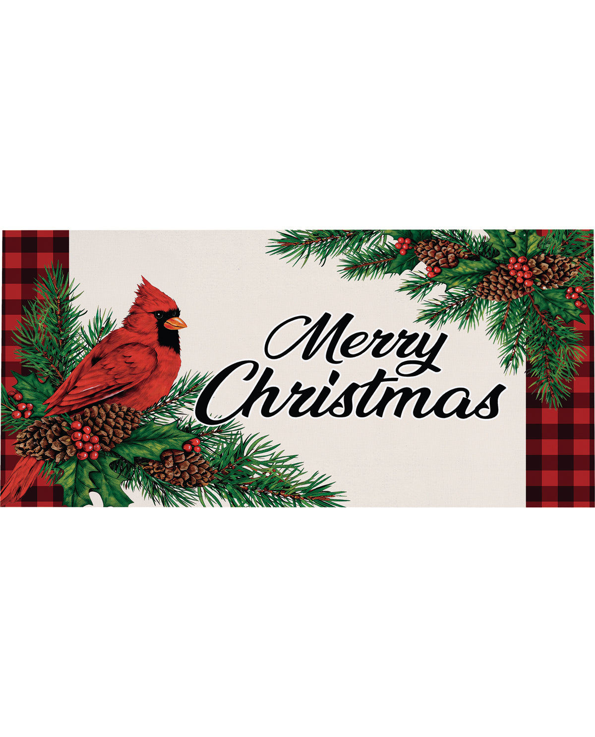 Evergreen Christmas Cardinal Sassafras