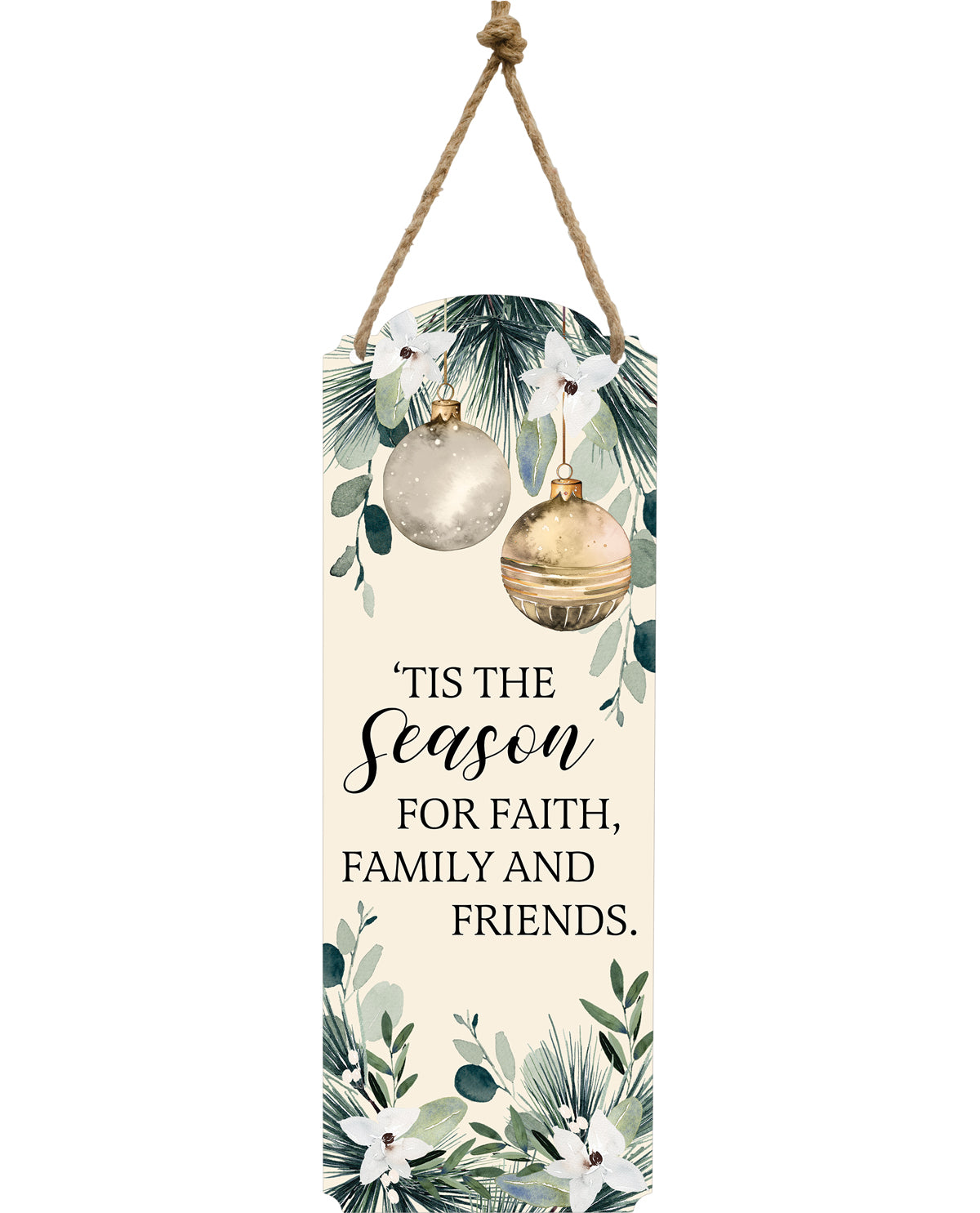 Tis The Season Metal Wall Decor