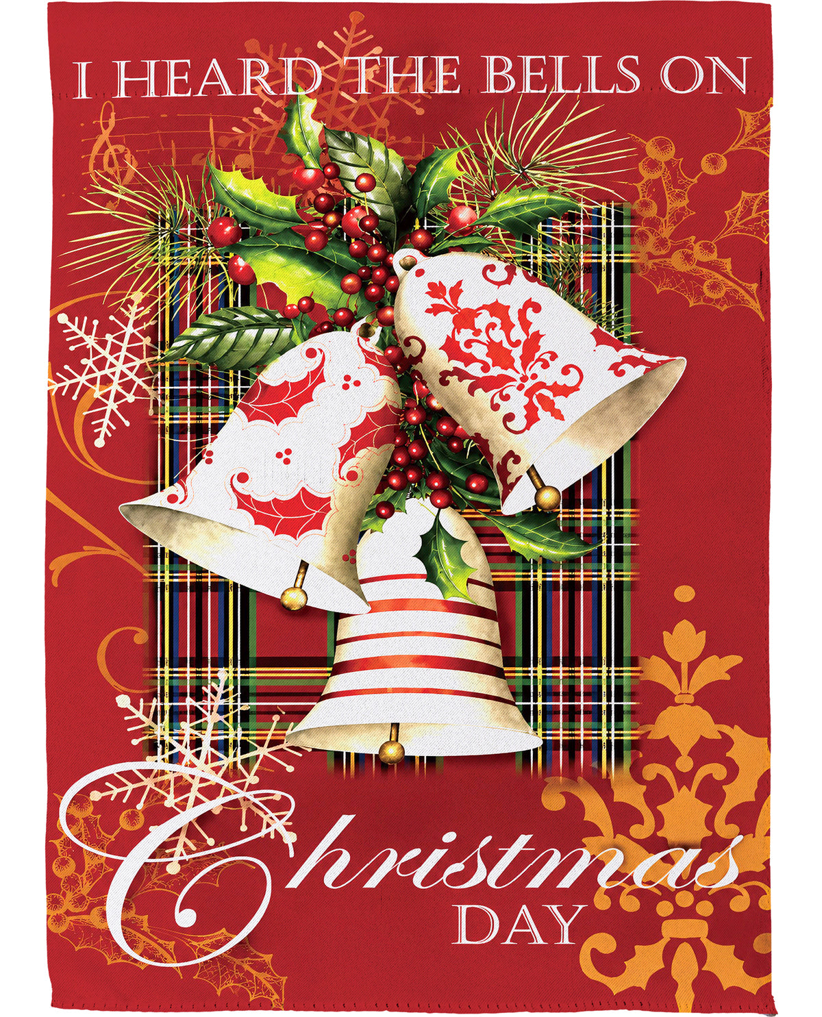 Evergreen Bells Garden Flag