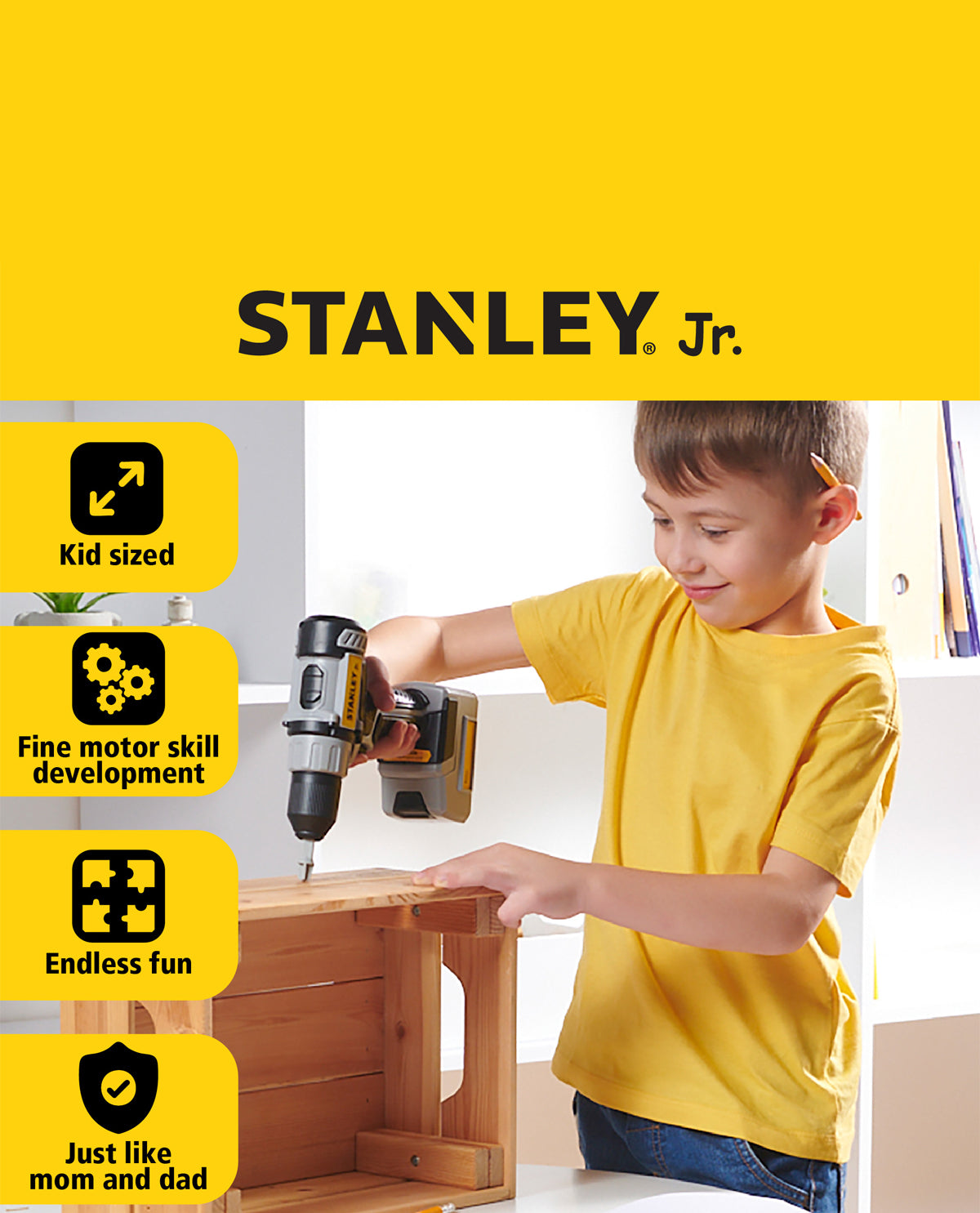 Stanley Jr. Battery Operated Drill