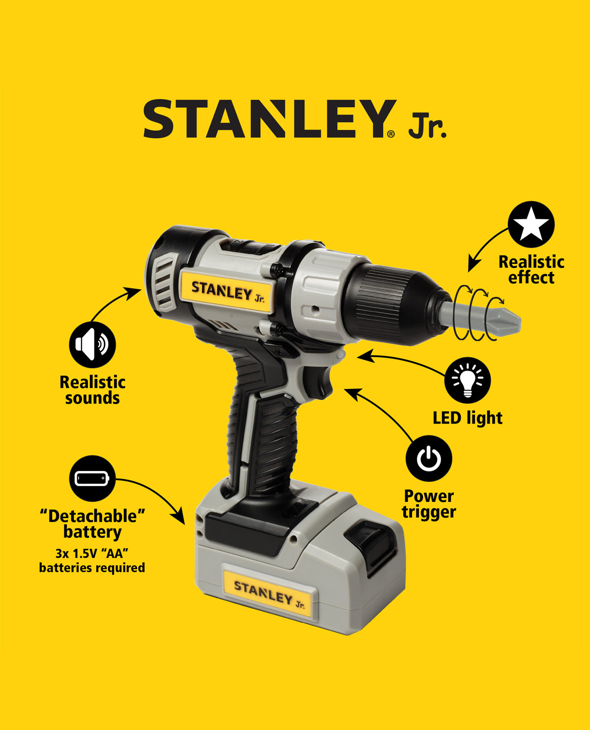 Stanley Jr. Battery Operated Drill