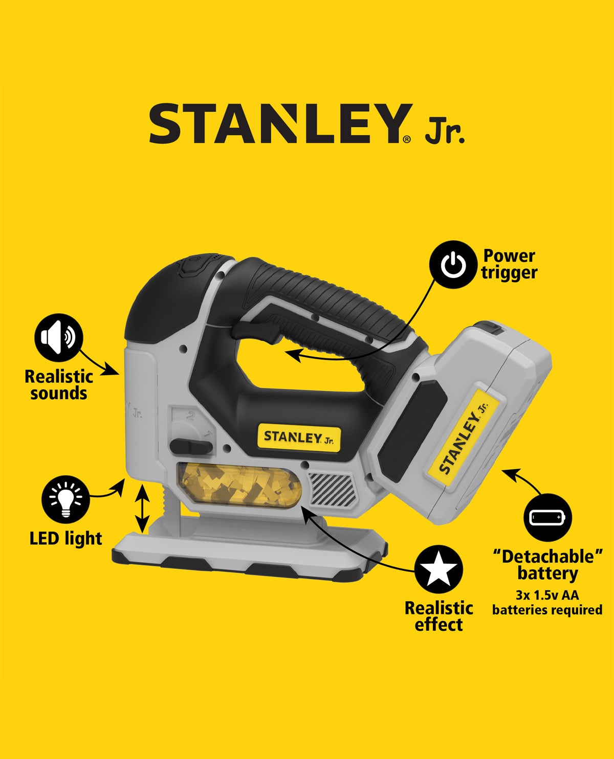 Stanley Jr. Battery Operated Jigsaw