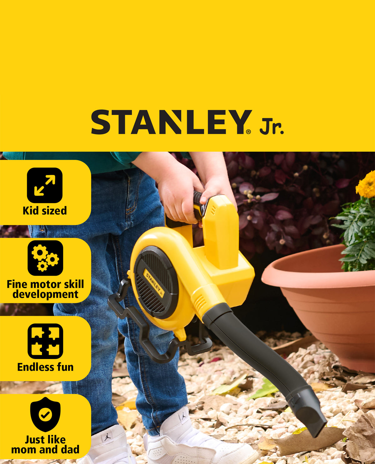 Stanley Jr. Battery Operated Leaf Blower