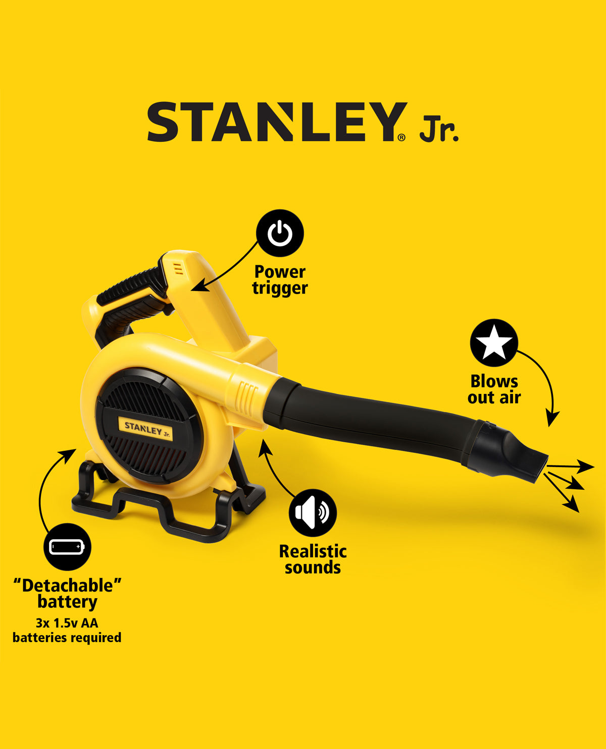 Stanley Jr. Battery Operated Leaf Blower