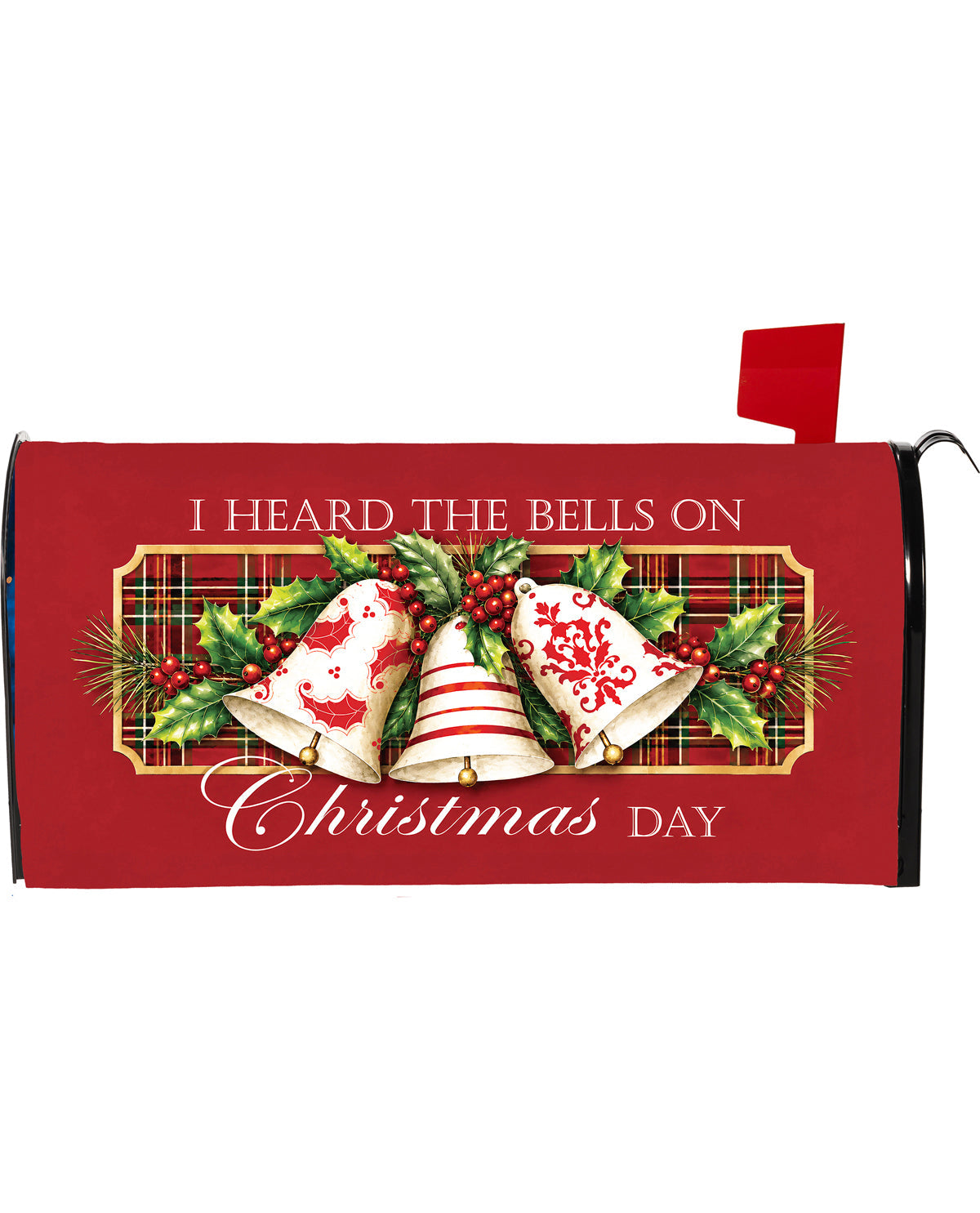 Evergreen Bells Mailbox Cover