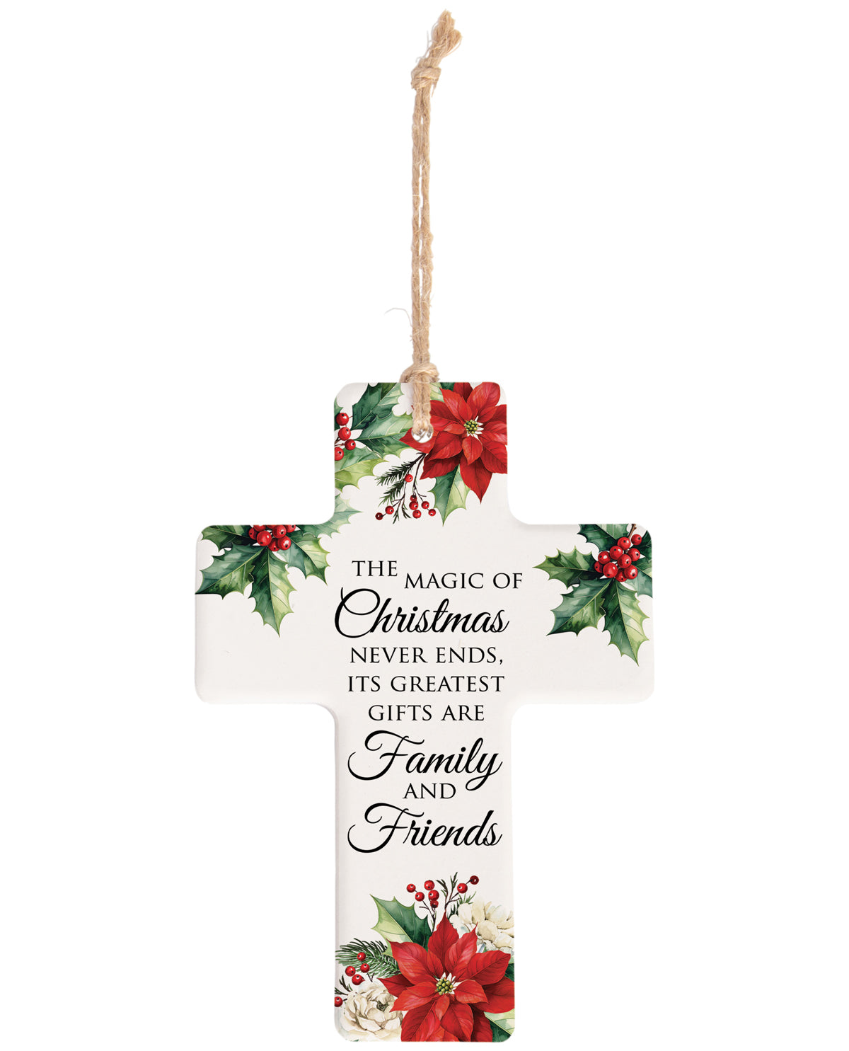 Magic Of Christmas Cross Ornament