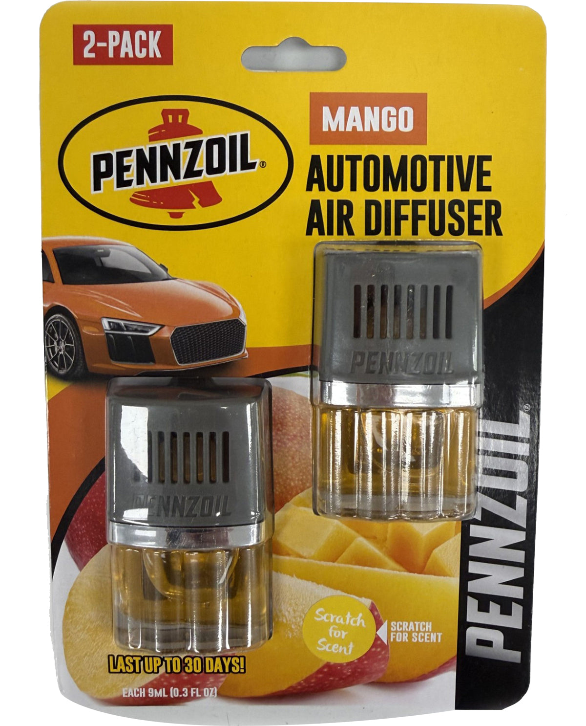 Pennzoil 2pk Diffuser Mango