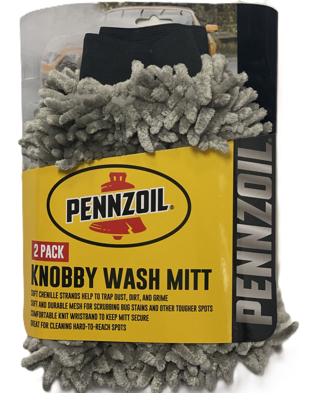 Pennzoil 2 In 1 Microfiber Wash Mitt