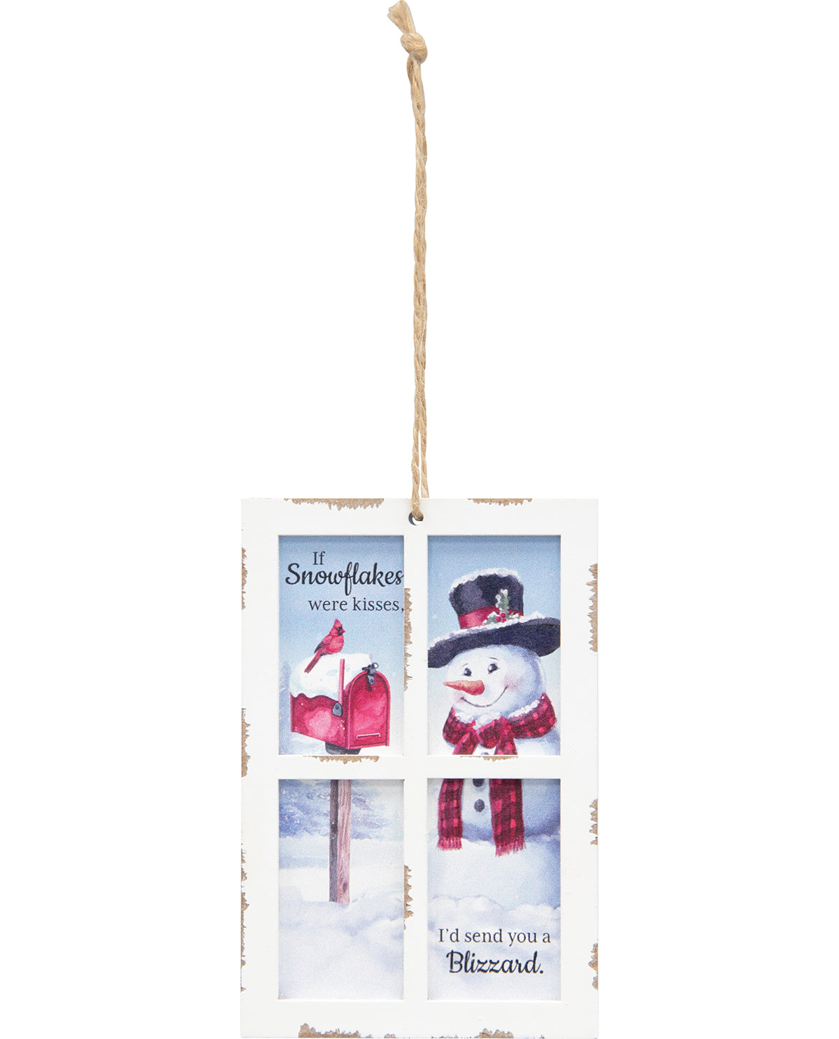 Snowman Blizzard Ornament