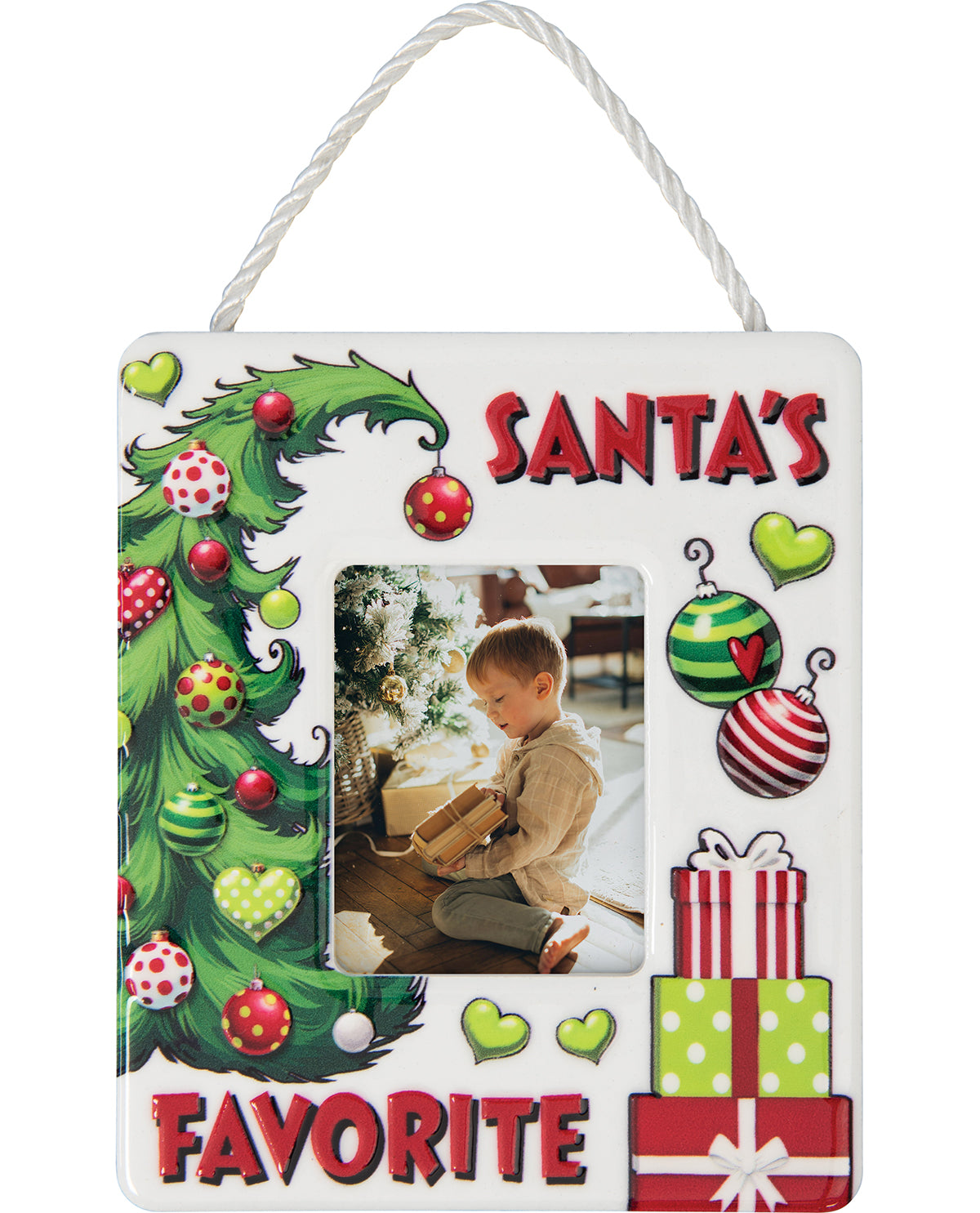 Santa's Favorite Frame Ornament