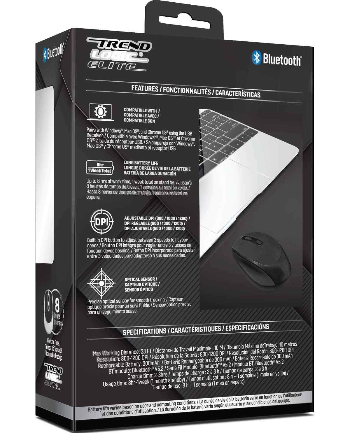 Bluetooth/2.4 GHZ Mouse