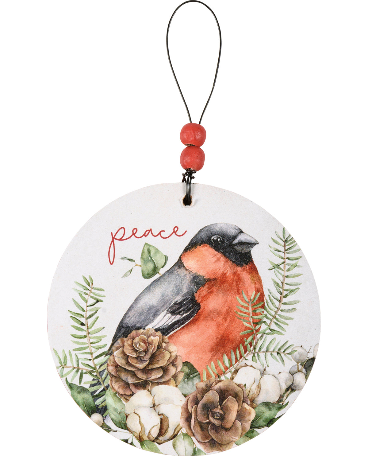 Carson 3 Piece Cardinal Christmas Ornaments