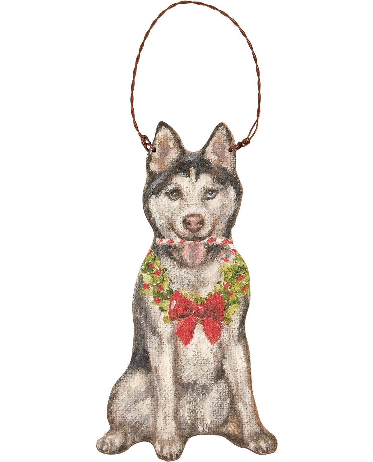 Primitives By Kathy Husky Christmas Ornaments
