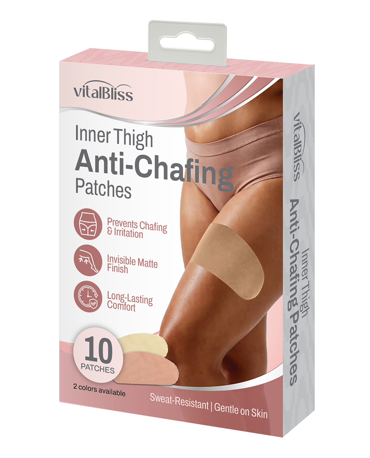 Vita Bliss Inner Thigh Anti Chafing Patches 10 Piece