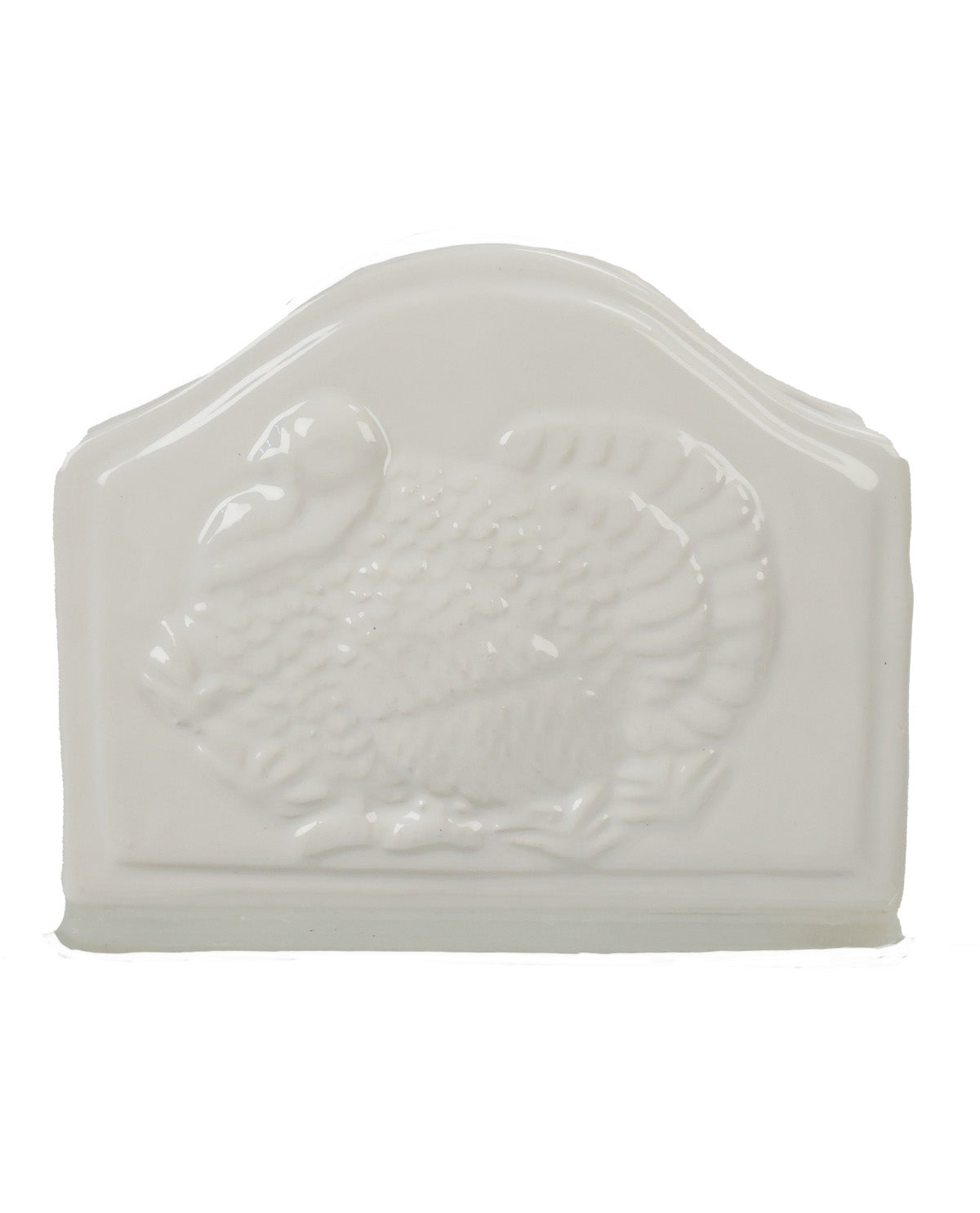 Madison York Embossed Turkey Napkin Holder