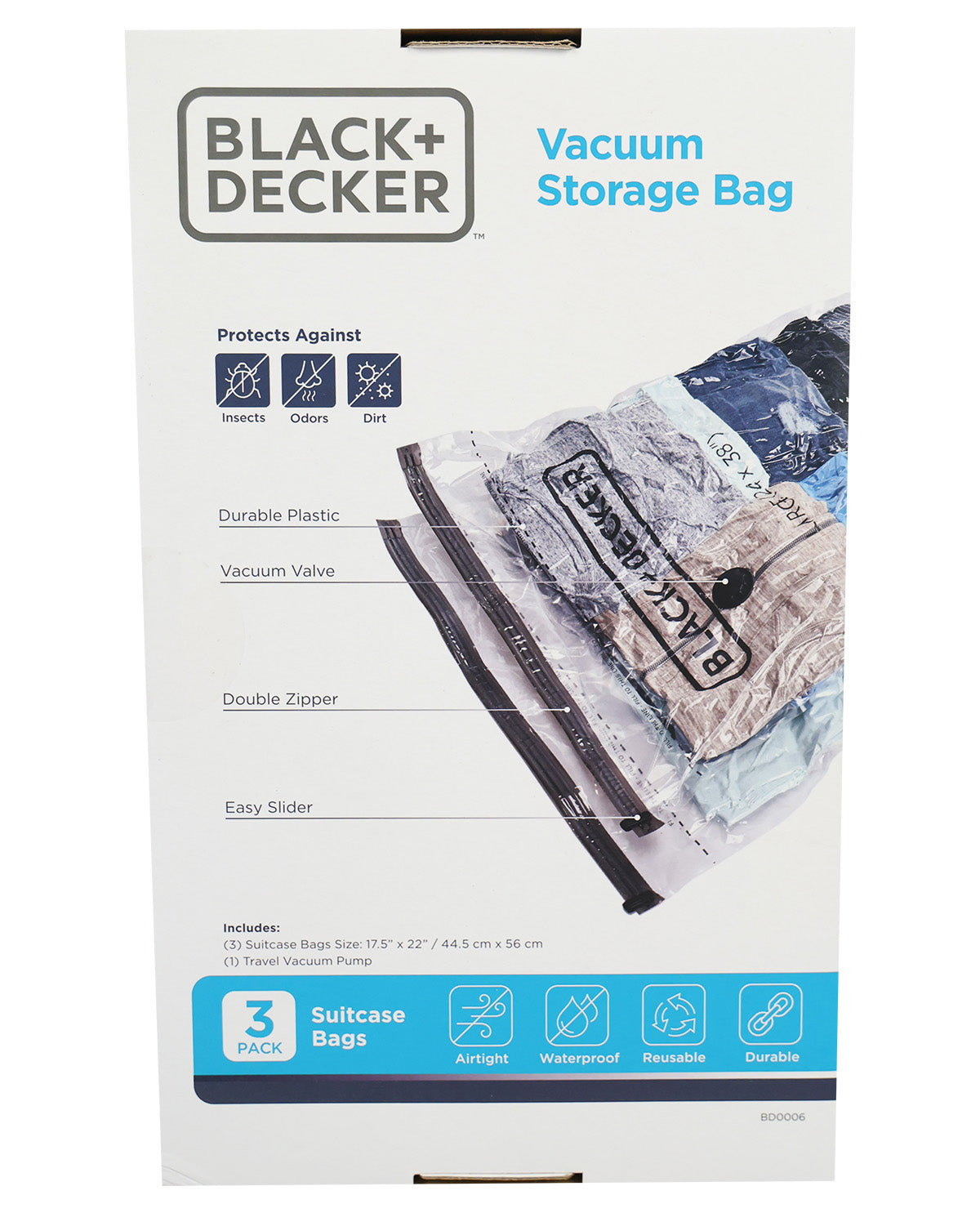 Black + Decker Vacuum Seal Storage Bags