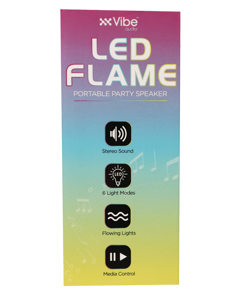 Vibe Audio Flame Led Speaker