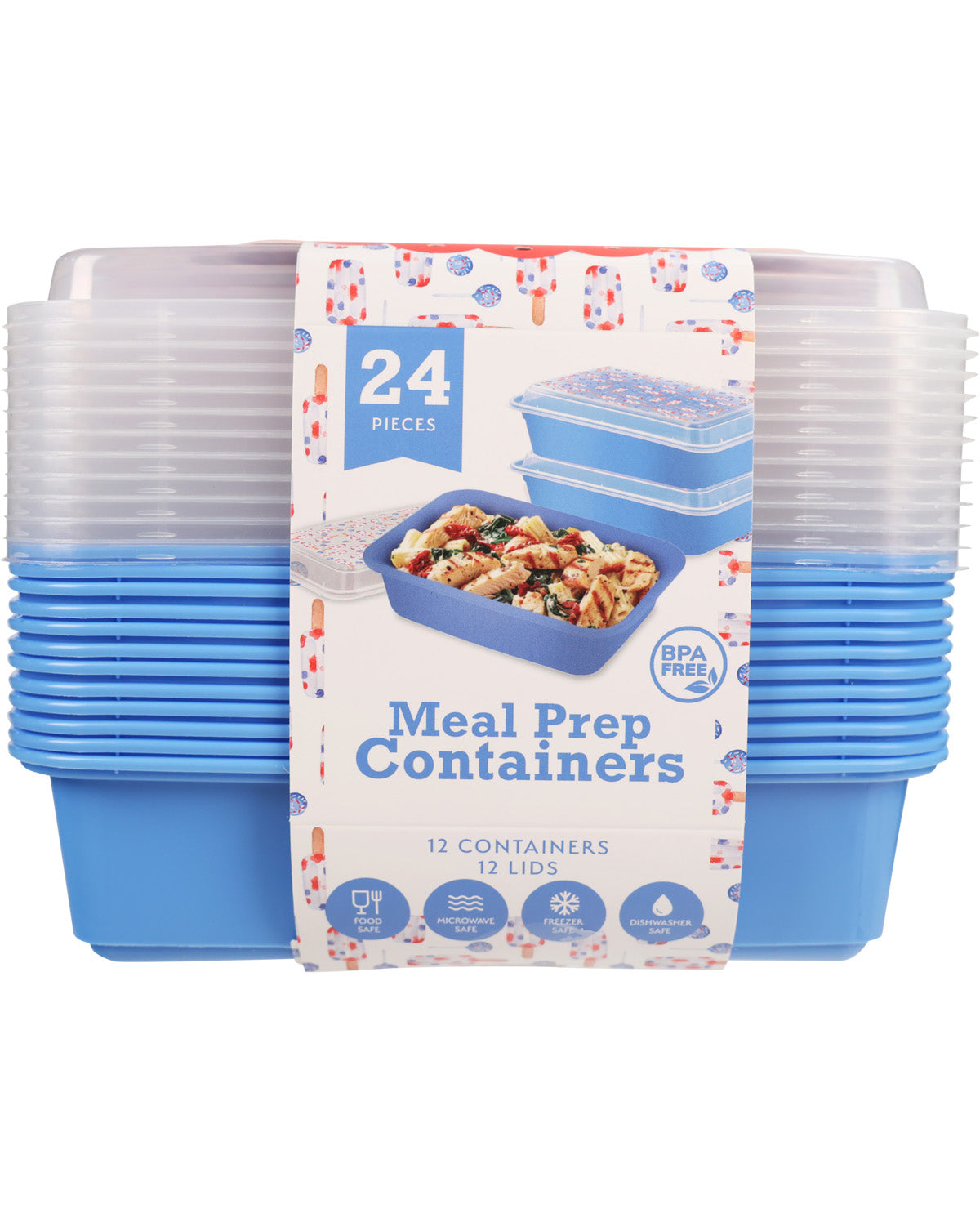 Alta 24 Piece Meal Prep Set - Popsicles
