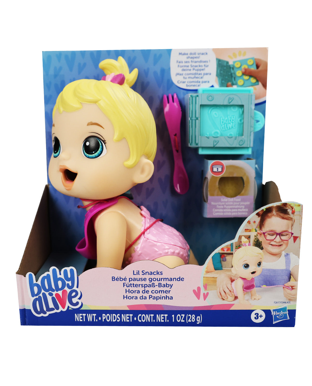 Baby Alive Blonde Lil Snacks