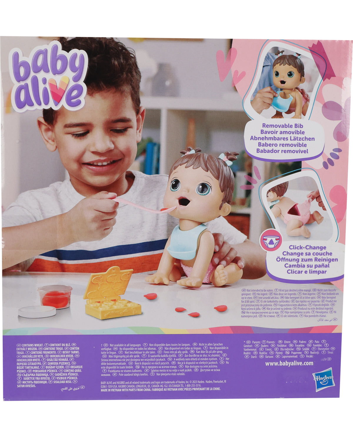 Baby Alive Brunette Lil Snacks