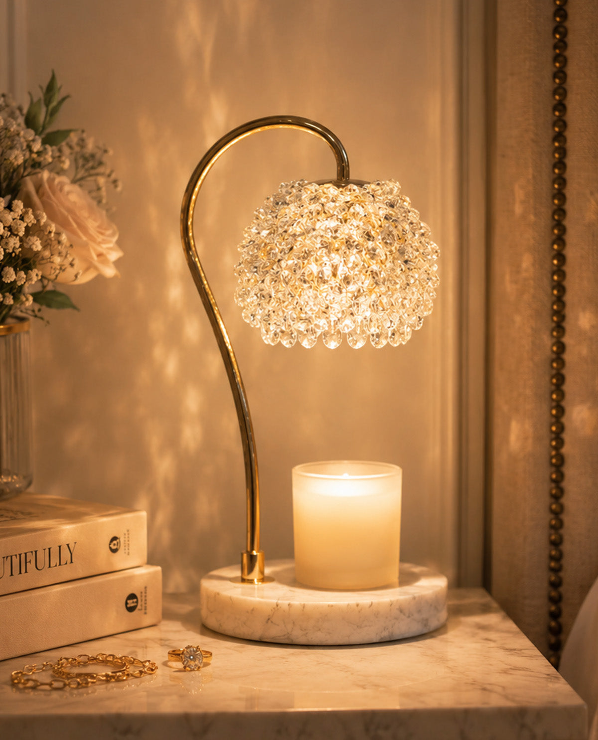 Nicole Miller New York Chandelier Candle Warmer