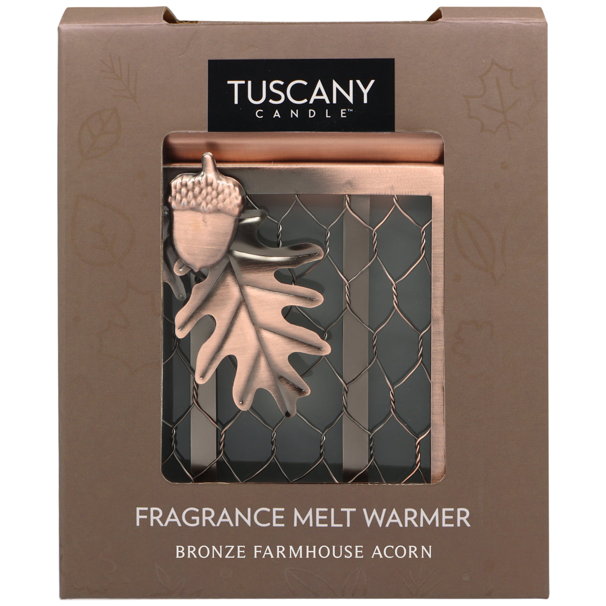 Tuscany Candle Bronze Farmhouse Acorn Warmer