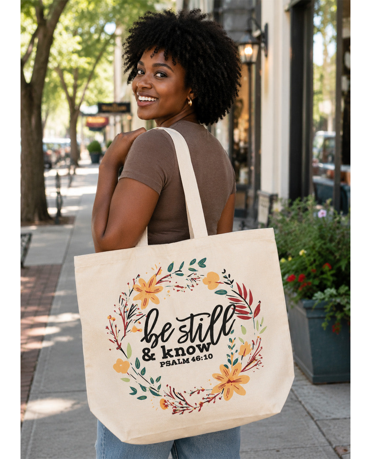 Be Still & Know Canvas Bag