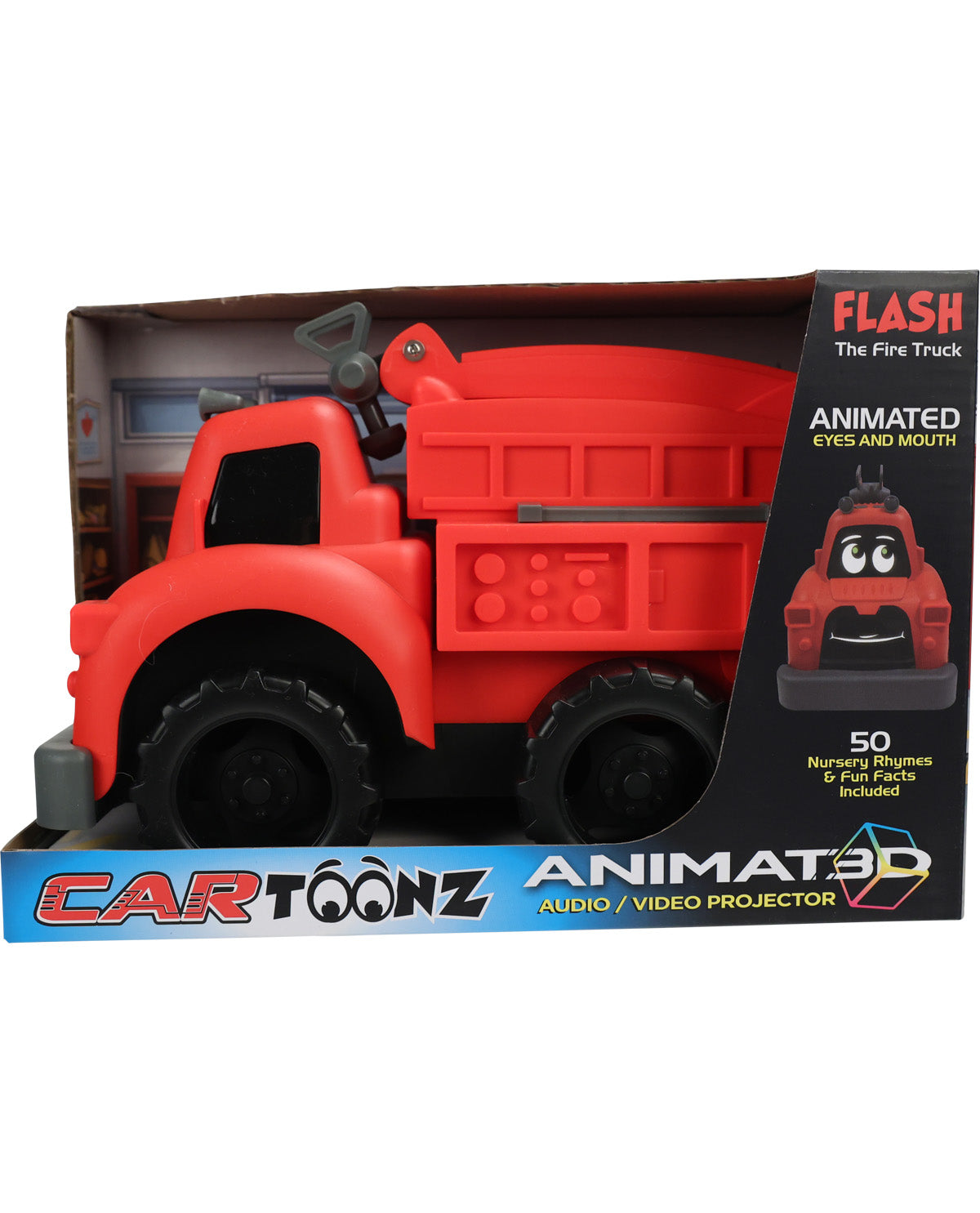 Cartoonz Animat3D Fire Truck