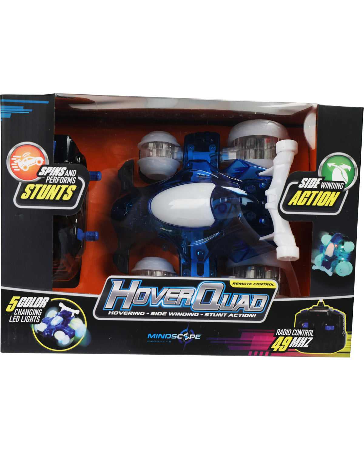 Hoverquad Stunt Rc Blue