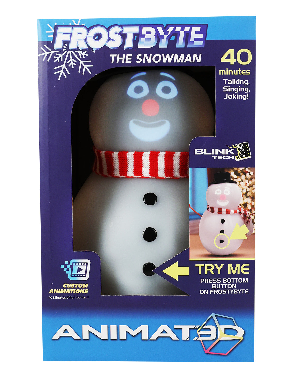Animat3D Frostbite The Snowman 11"
