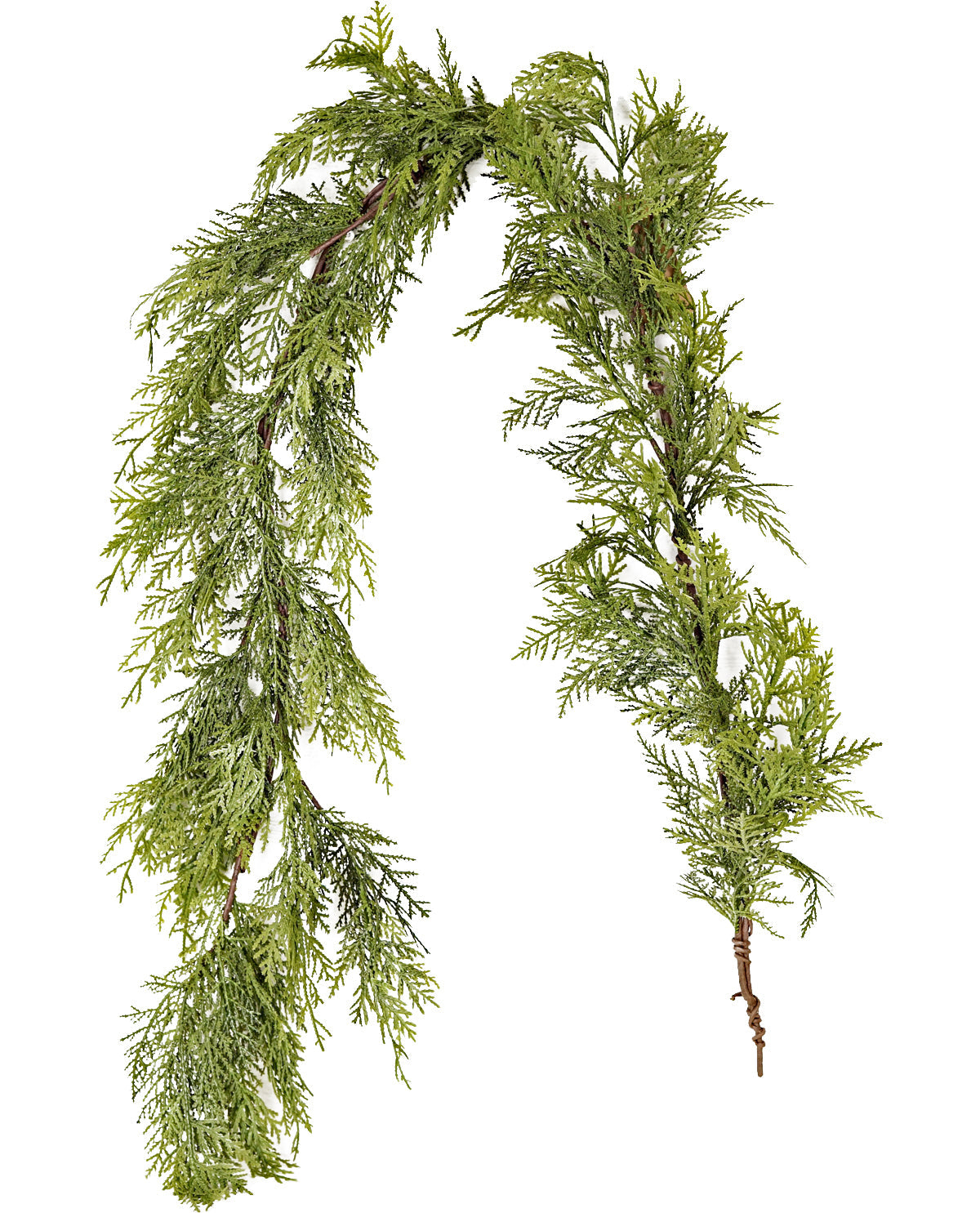 5ft Superior Real Touch Cedar Garland