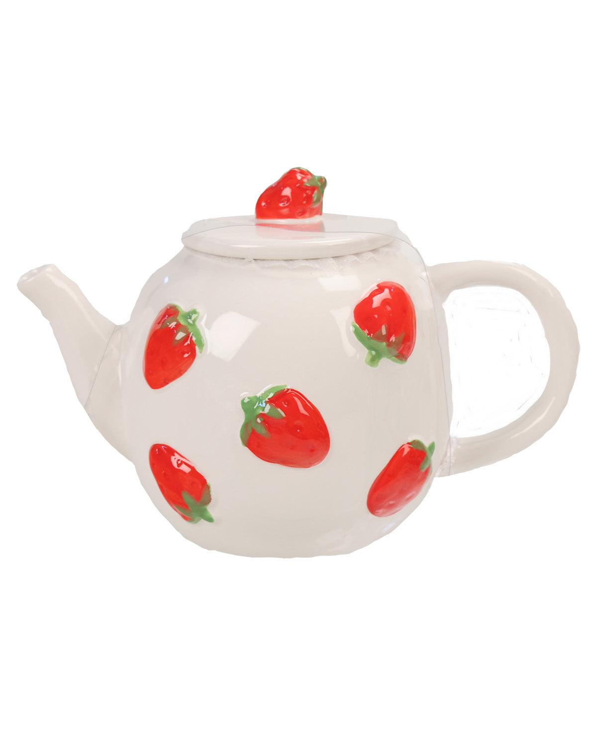 Ceramic Strawberry Teapot