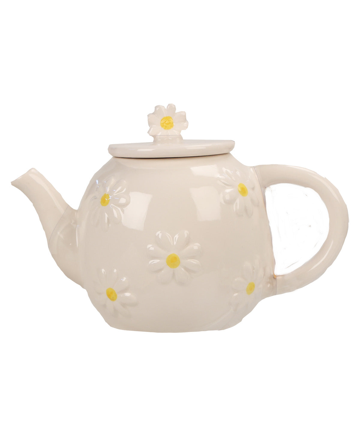 Ceramic Daisy Teapot