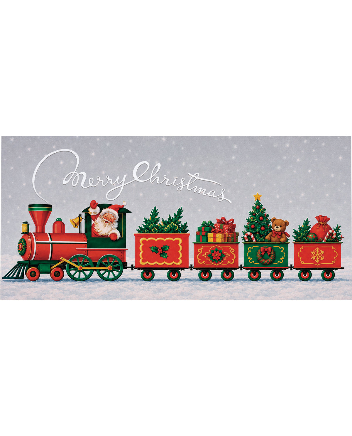Evergreen Christmas Train Sassafras