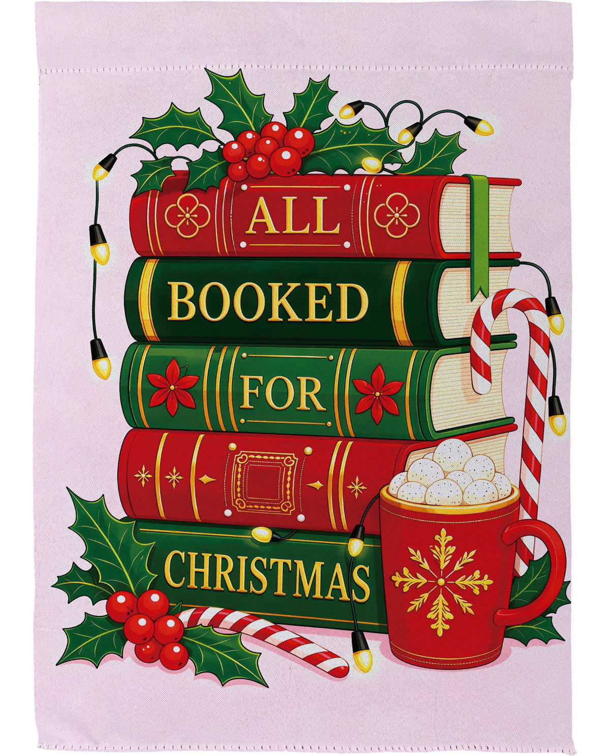 Evergreen All Booked House Flag