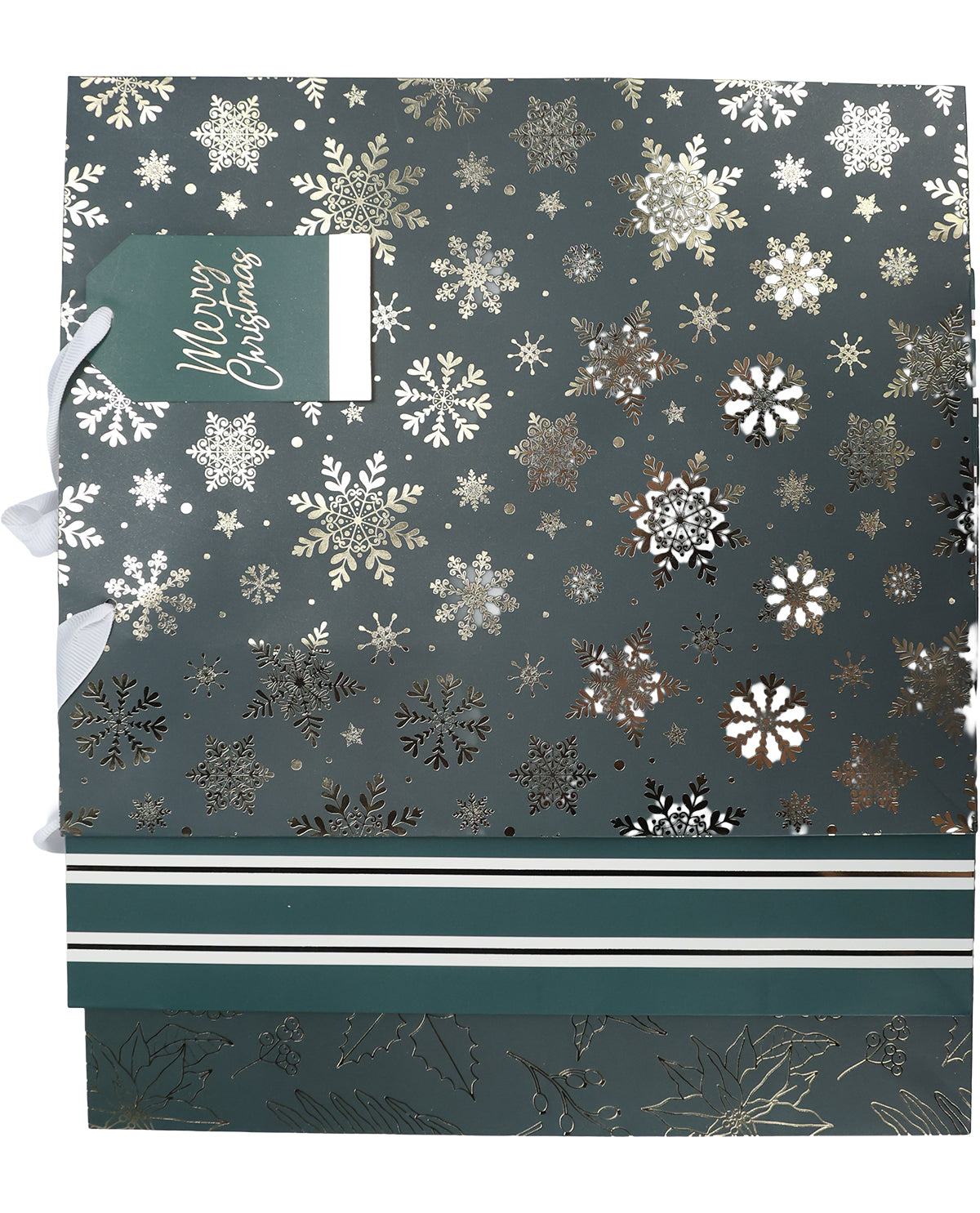 Winter Green 3 Piece 10x12" M Gift Bags
